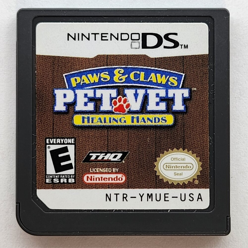 Paws & Claws Pet Vet Healing Hands for Nintendo DS
